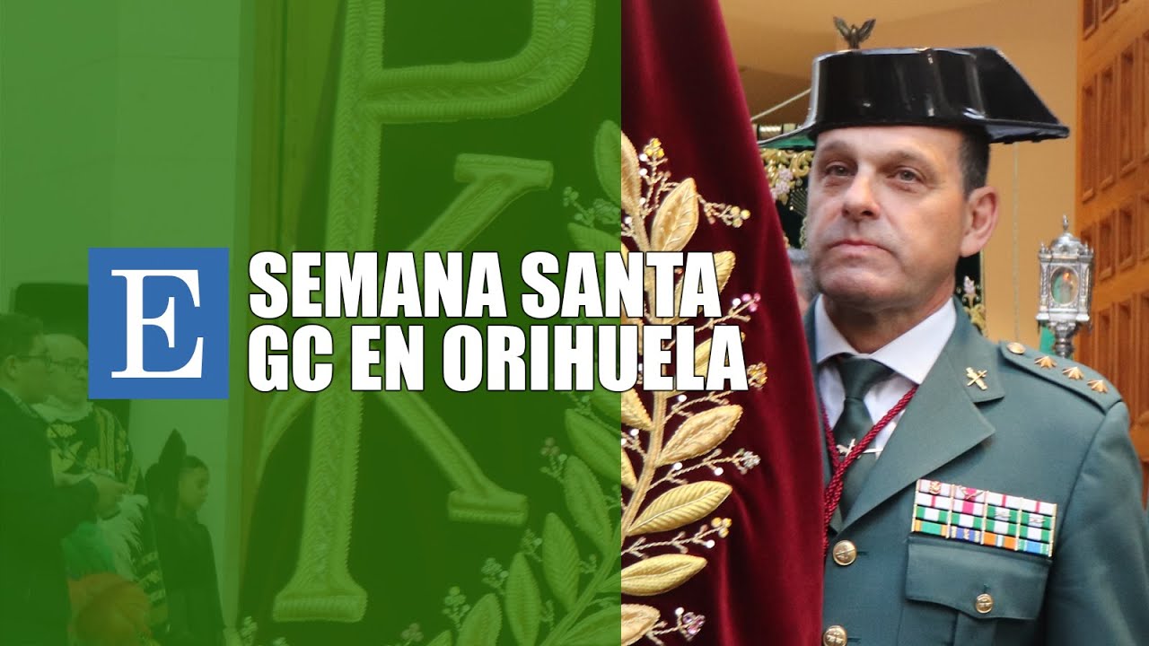 Procesión Semana Santa Guardia Civil en Orihuela