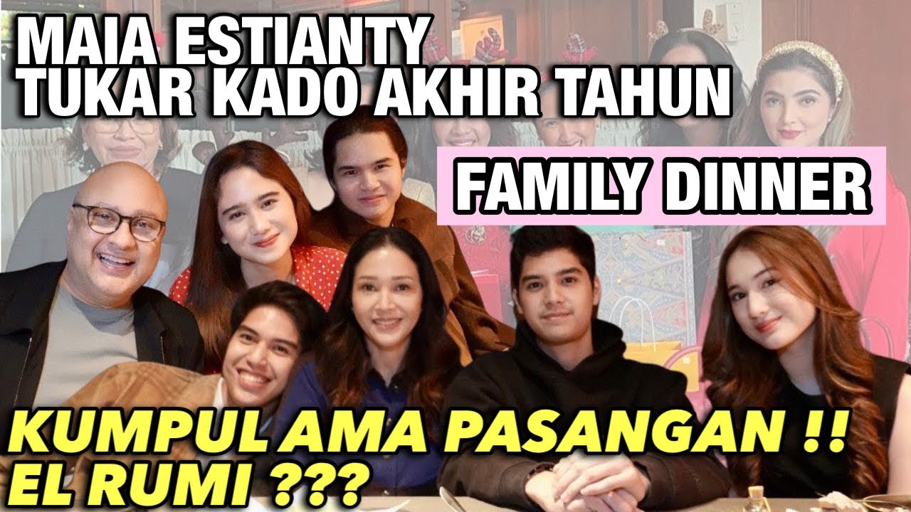 AL EL DUL DINNER AKHIR TAHUN BARENG BUNDA MAIA & DADDY IRWAN .. RESOLUSI 2024 SIAPA PALING 