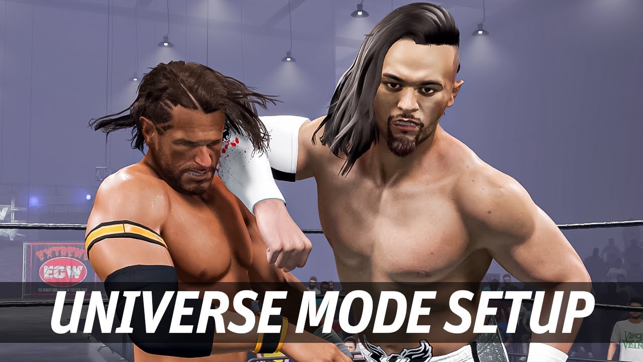 Setting Up My WWE 2K25 MyCAREER Universe Mode!