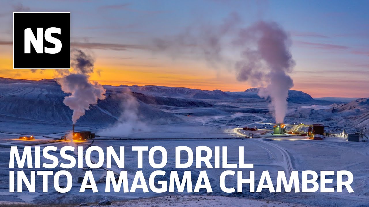 World's first tunnel to a magma chamber could unleash unlimited energy