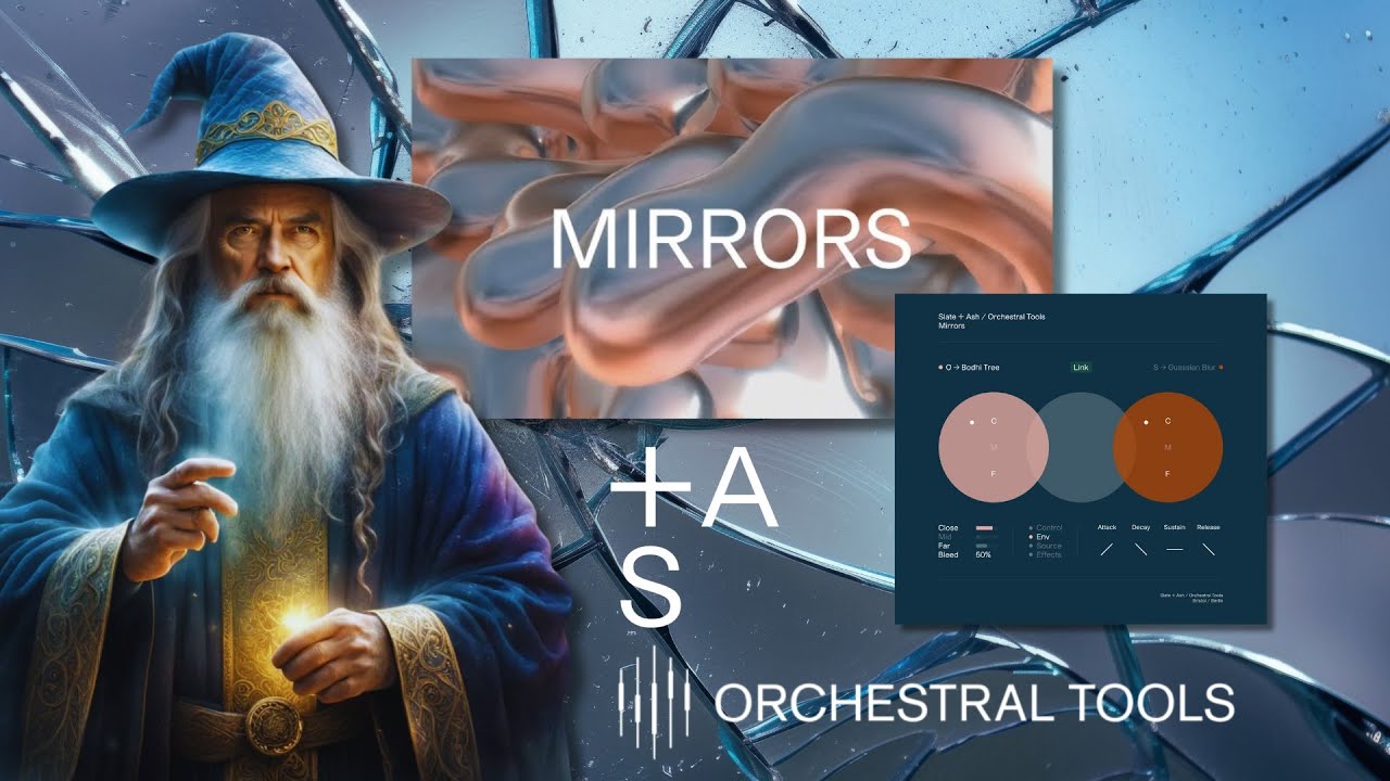Mirrors от Slate и Ash x Orchestral Tools — где аналоговый синтезатор и оркестр сливаются в одно ...