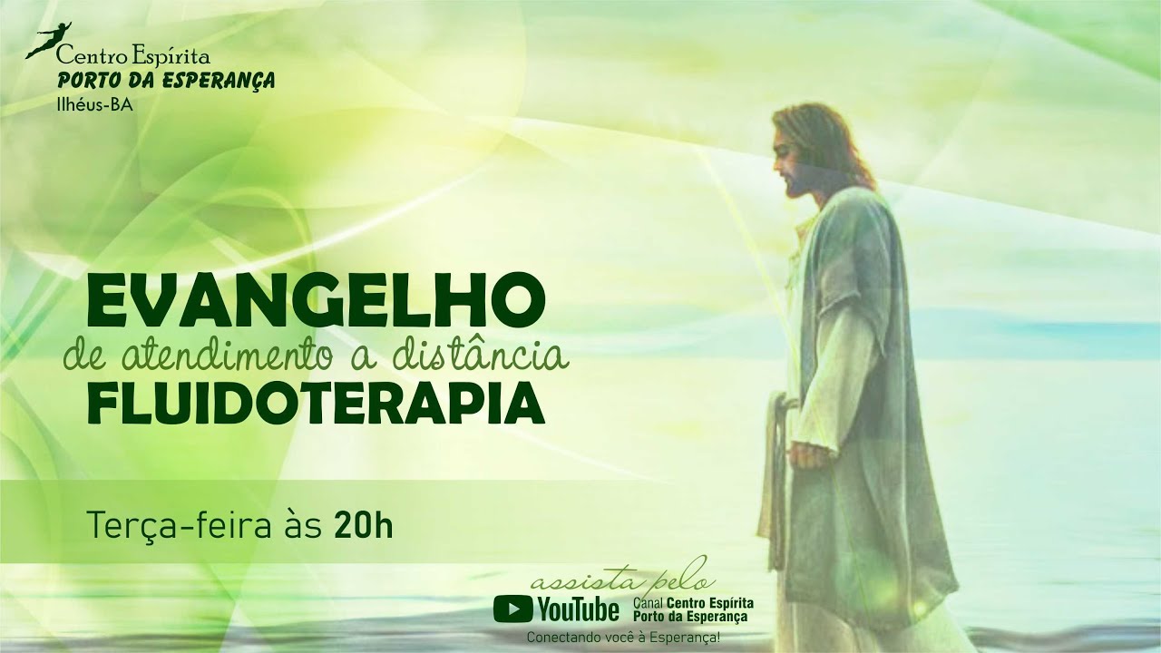 Evangelho de Atendimento a Distância - Fluidoterapia - Terça-feira - 10.03.2026