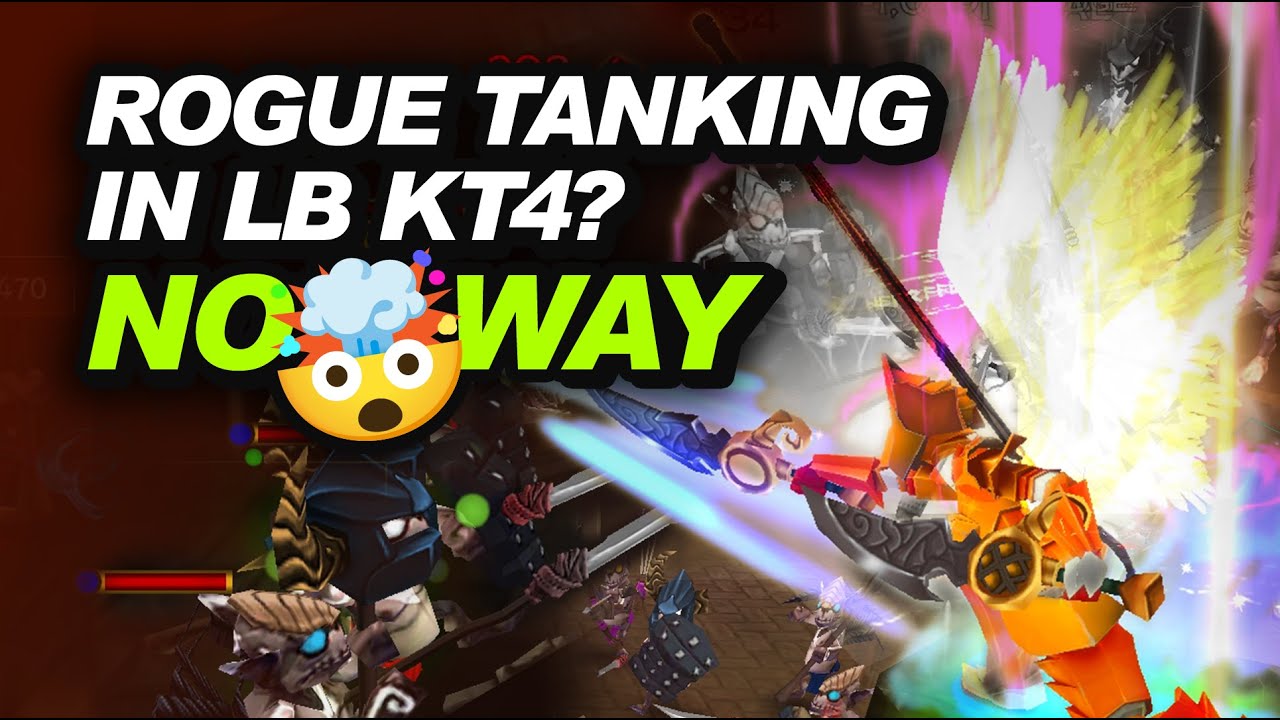 Arcane Legends : How rogue holds in LB KT4 to farm essence for event