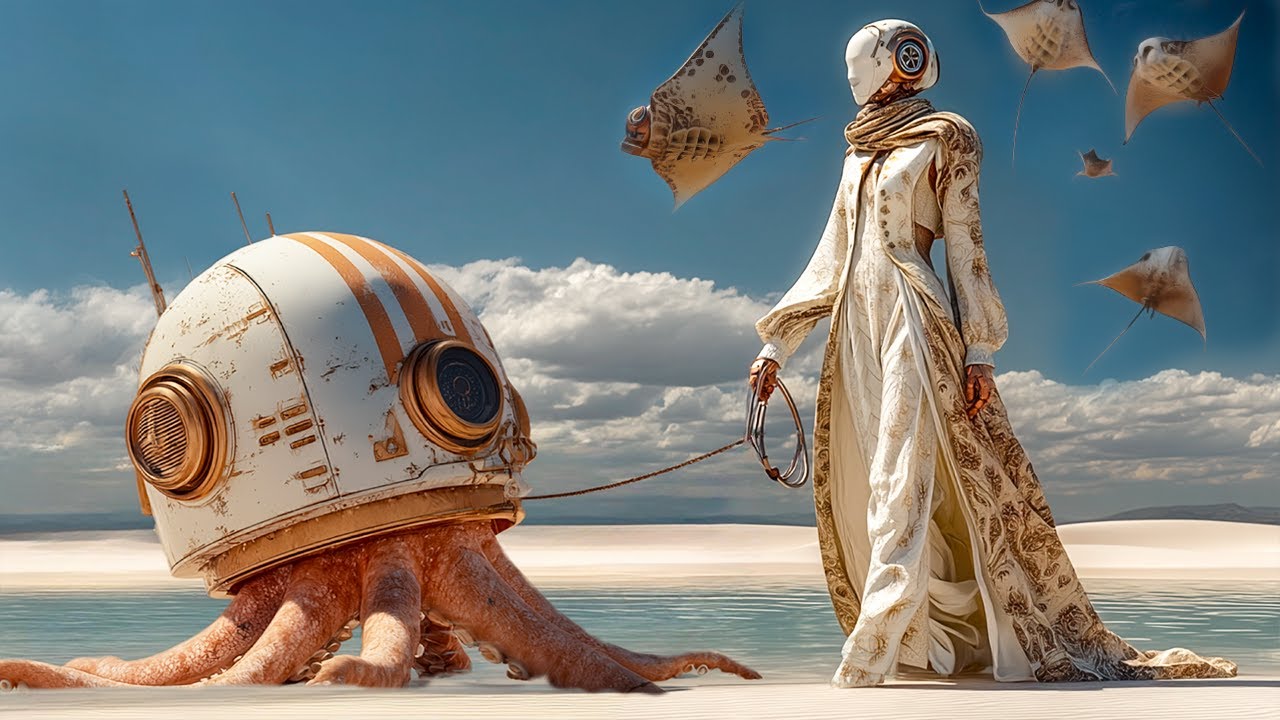 Horizons of Tomorrow | Morphing AI Video. Surreal AI Video
