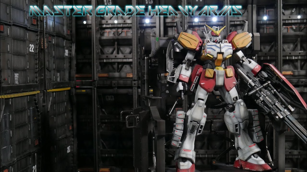MG Gundam Heavyarms Review (Custom painted)