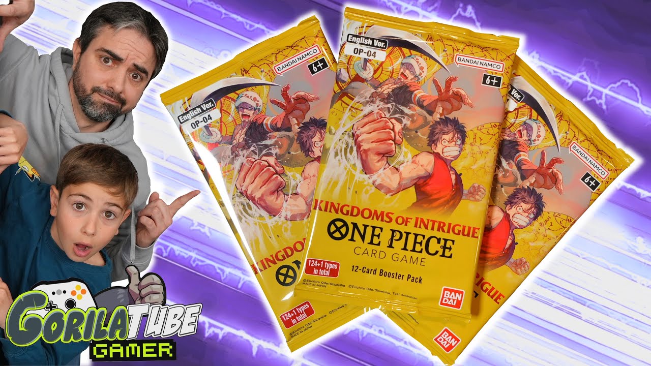 ONE PIECE Juego de Cartas Coleccionables OP4