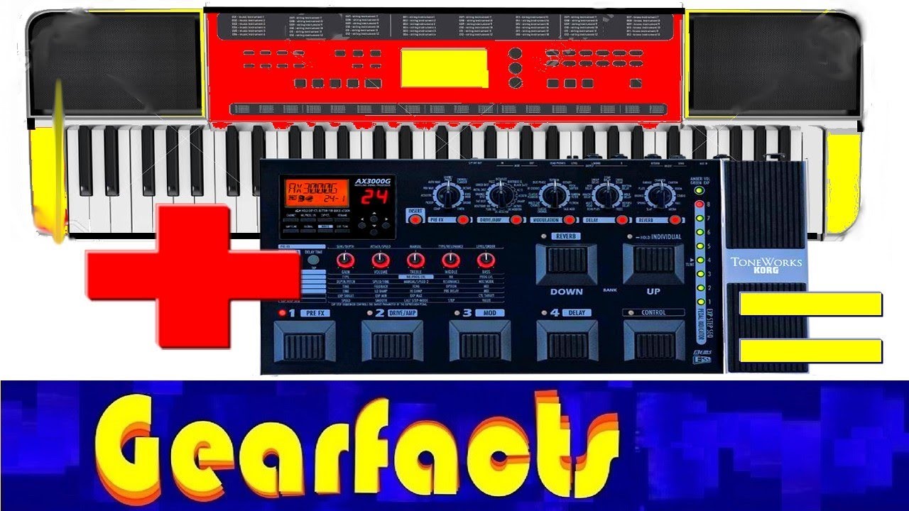 KORG AX3000G + КЛАВИАТУРА = БАХ!