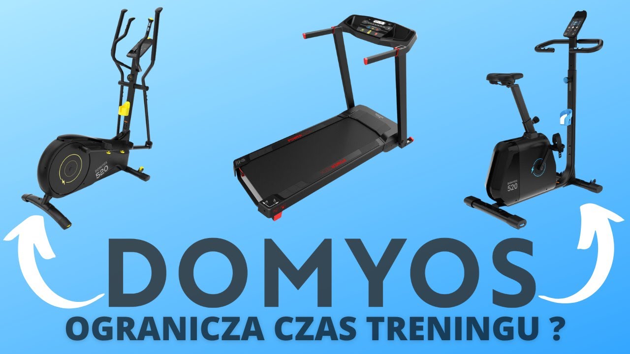 DOMYOS ORGRANICZA CZAS TRENINGU NA BIEŻNIACH, ROWERACH i ORBITREKACH ? CO JEŚLI TRENUJESZ DŁUŻEJ ?