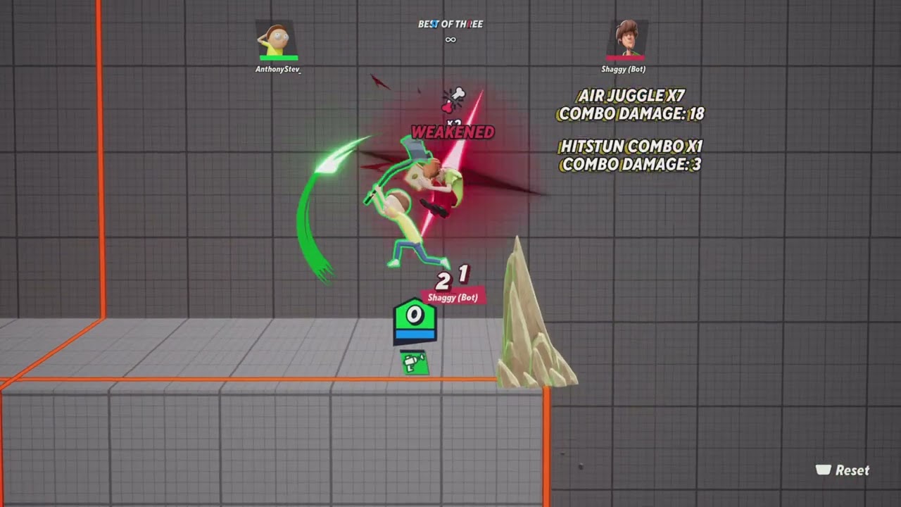 MultiVersus morty combo concept