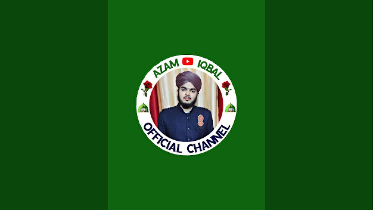 Azam Iqbal Official is live Mufti Nazim Raza Ahsani Sahab 