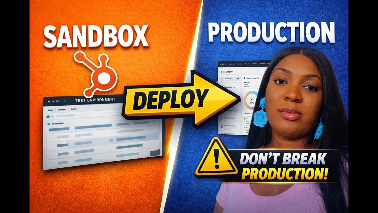 How to Deploy from Sandbox to Production in HubSpot || HubSpot Sandbox Deployment Explained
