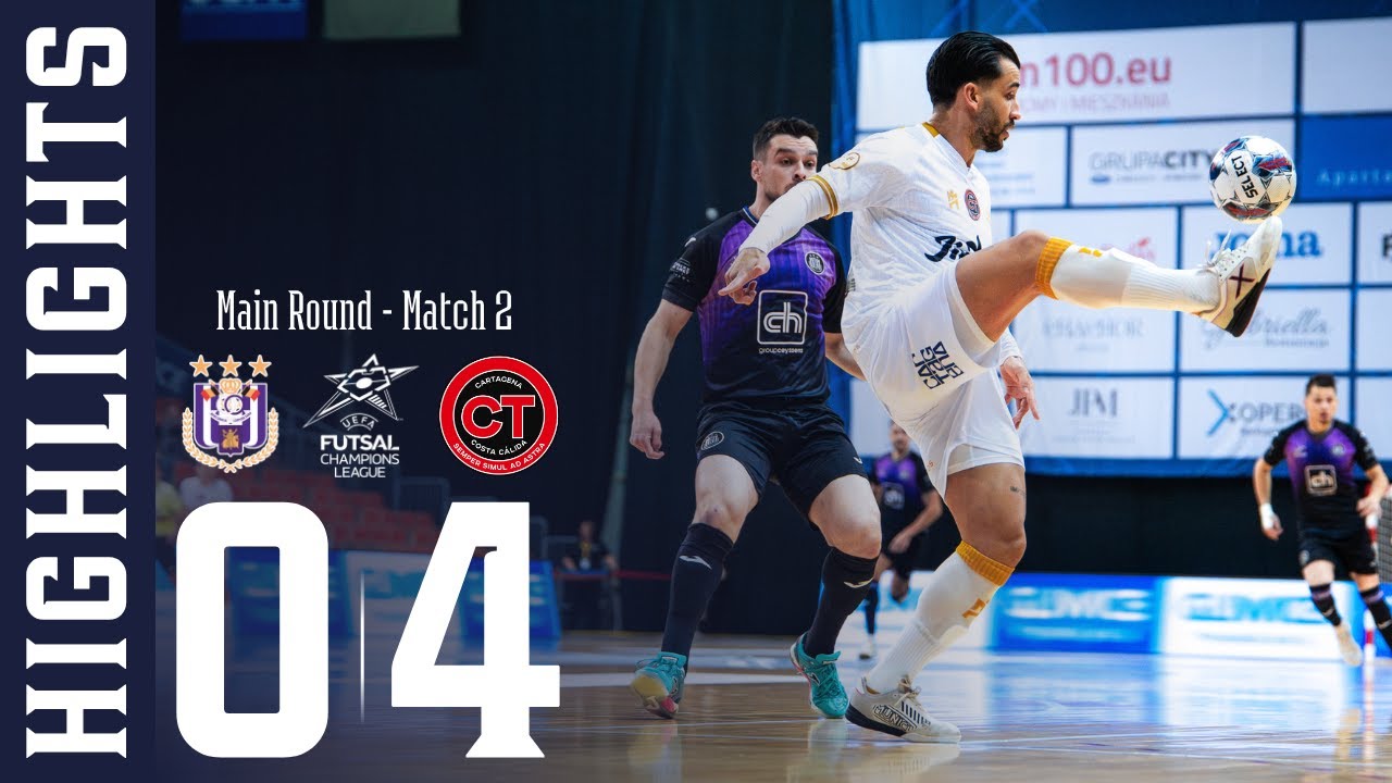 ▶️🏆🇪🇺 𝗛𝗜𝗚𝗛𝗟𝗜𝗚𝗧𝗛𝗦 | Anderlecht 0️⃣-4️⃣ 𝐉𝐢𝐦𝐛𝐞𝐞 𝐂𝐚𝐫𝐭𝐚𝐠𝐞𝐧𝐚 𝐂𝐨𝐬𝐭𝐚 𝐂á𝐥𝐢𝐝𝐚 | UEFA Futsal Champions League