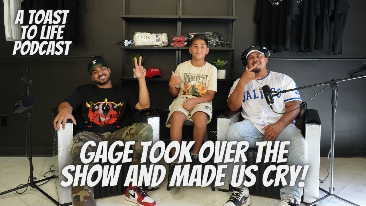 Gage | Who do you look up to?| As kids we are not allowed to . .| Grab your tissue| A Toast to Life