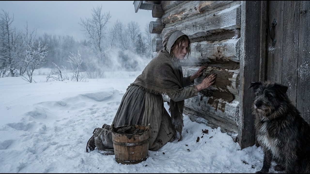At -45°F With No Stove, She Sealed Her Cabin With River Clay — Neighbors Found Her Warm 3 Days Later