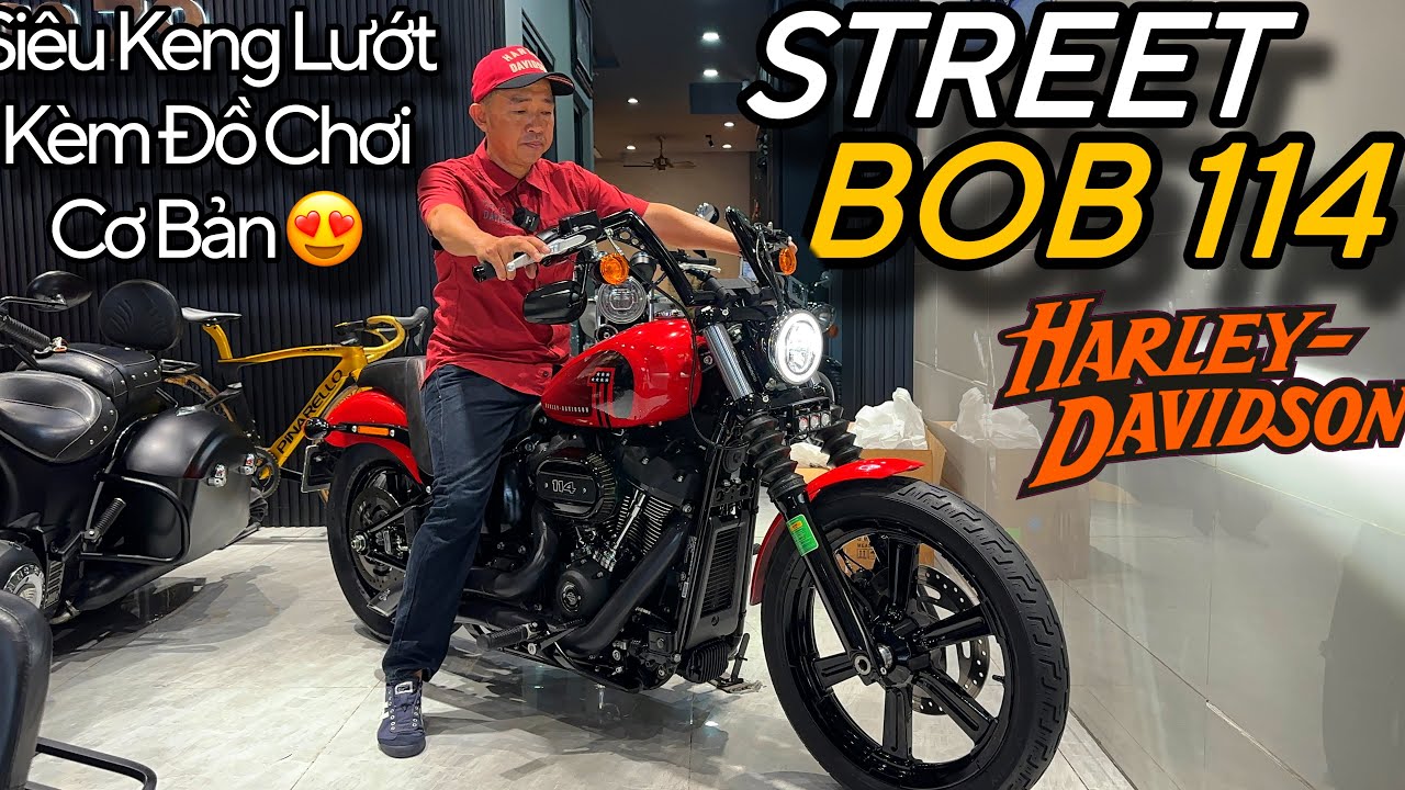 STREETBOB 114 2022 Siêu keng lướt kèm gói đồ cơ bản màu tuyệt đẹp mời anh em chiêm ngưỡng 😎🏍️