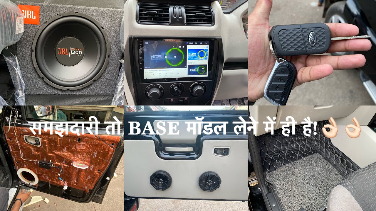 new SCORPIO  base model modified | android stereo for scorpio | scorpio s5 को बनाया s11 in only ₹ ??