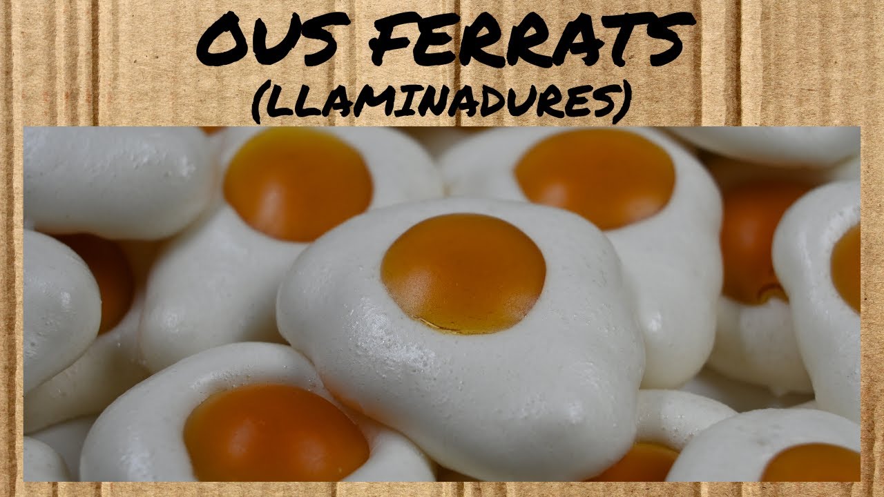 OUS FERRATS - recepta FÀCIL - pocs INGREDIENTS - LLAMINADURES - dolços en CATALÀ