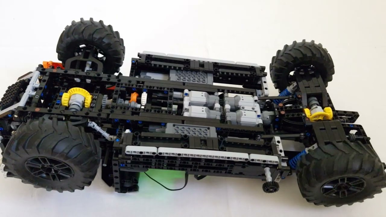 Lego Technic motorized Ford Raptor F-150 Project Part 3