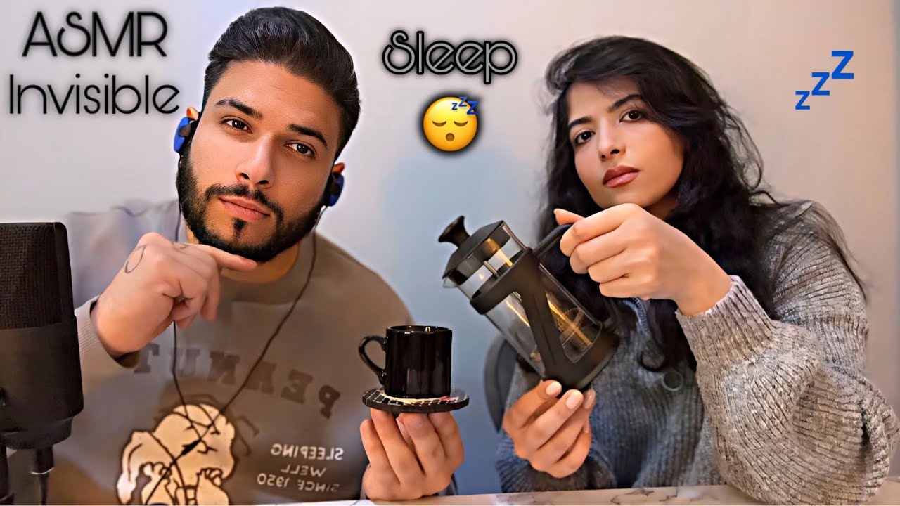 ASMR, AN INVISIBLE EVENING TEA TIME(so relaxing)😴🎧☕️