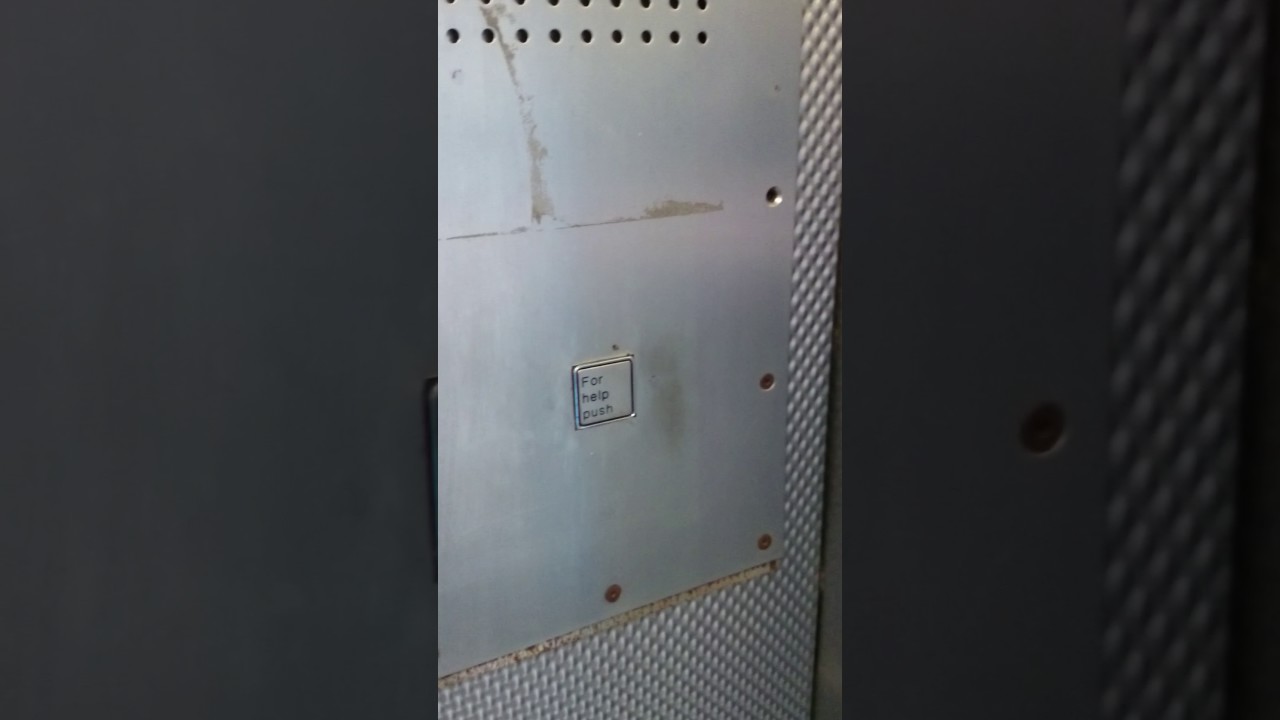 Bennie lift at Dolphin Shopping Centre car park in Poole with Tyler.M.2008