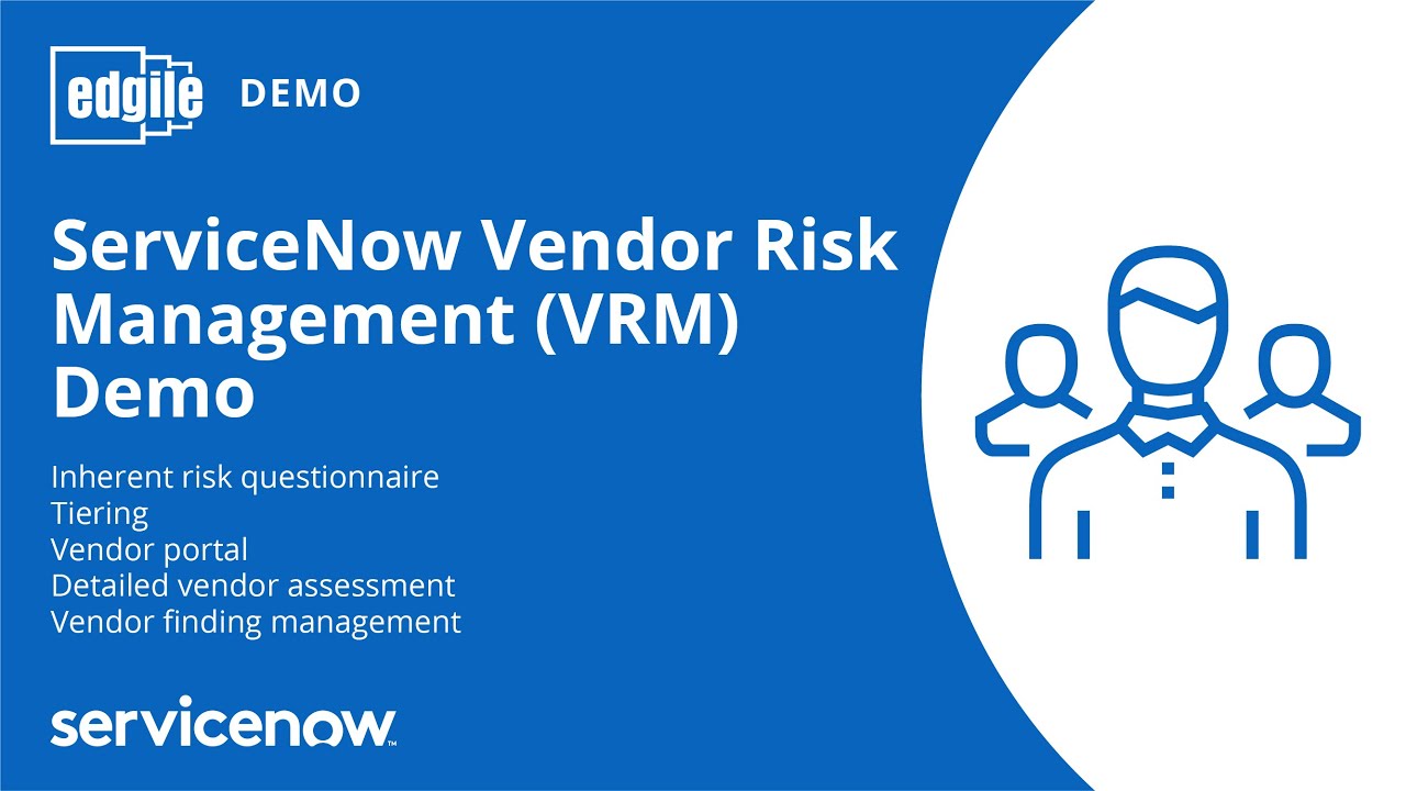 ServiceNow Vendor Risk Management VRM Demo