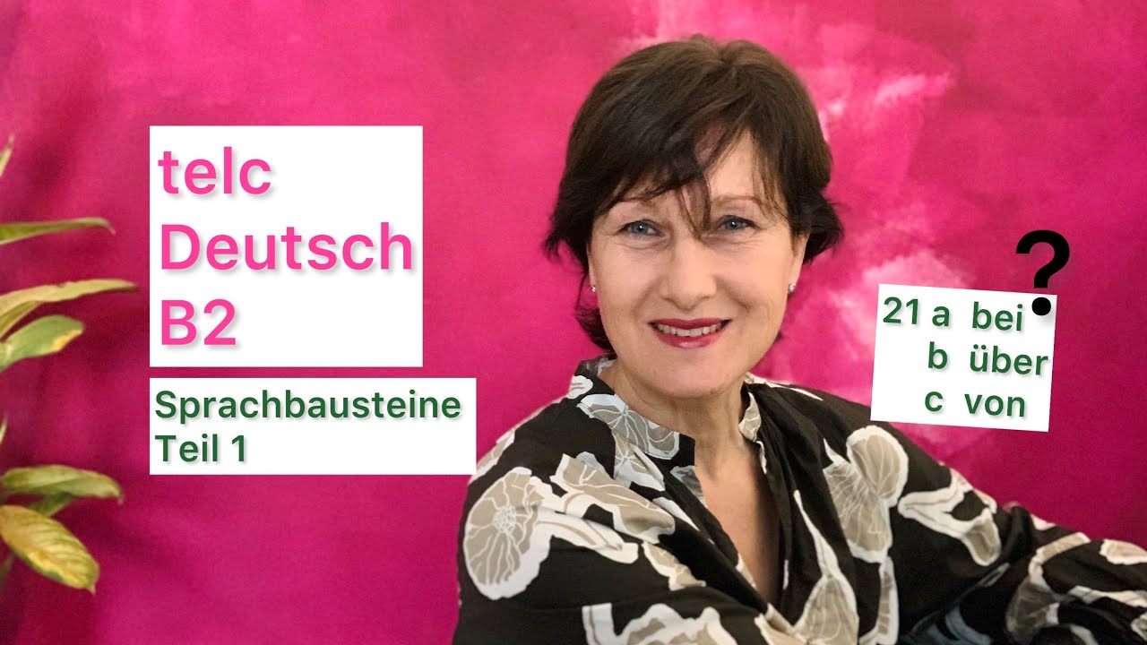 B2 | telc Sprachbausteine 1 | neue Wohnung | Deutsch lernen