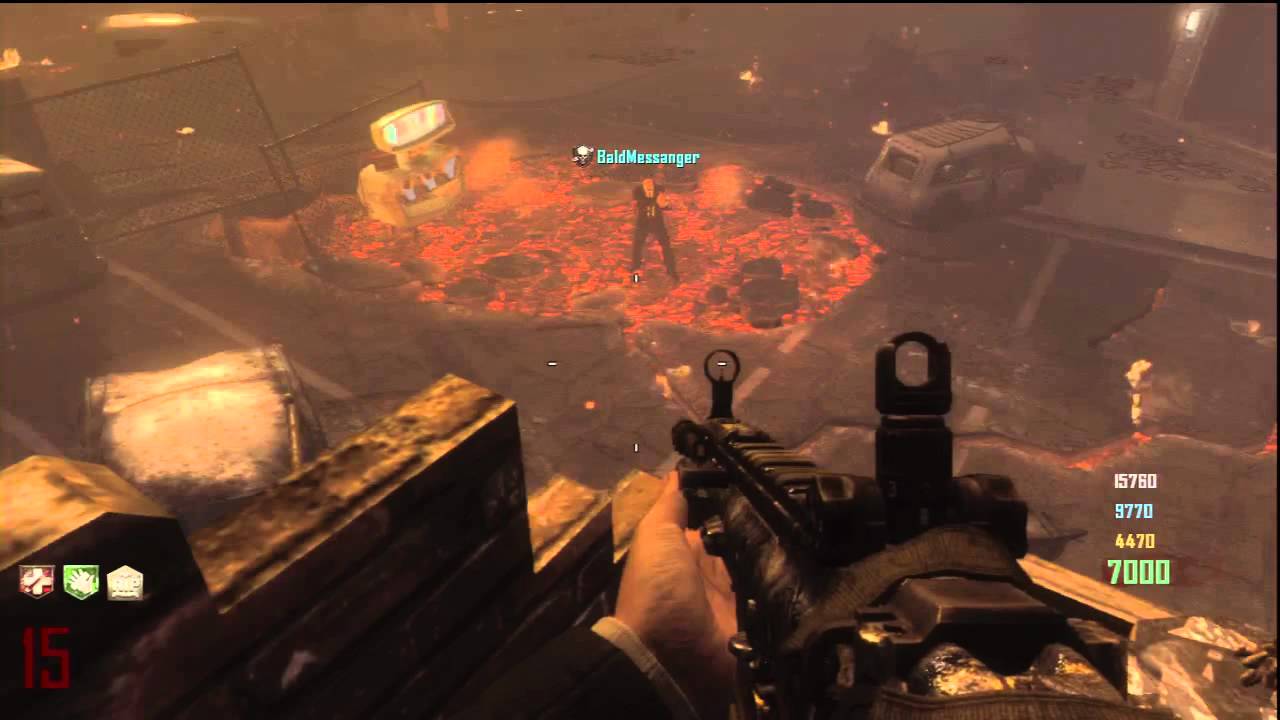 Call Of Duty Black Ops 2 Zombies 4 Players Round 1-20 Town