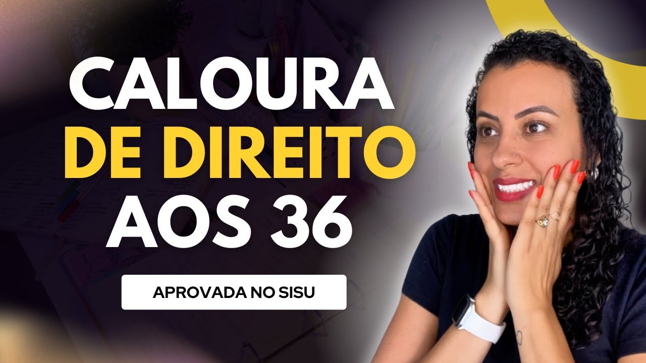 Caloura aos 36: não imaginei que seria assim…