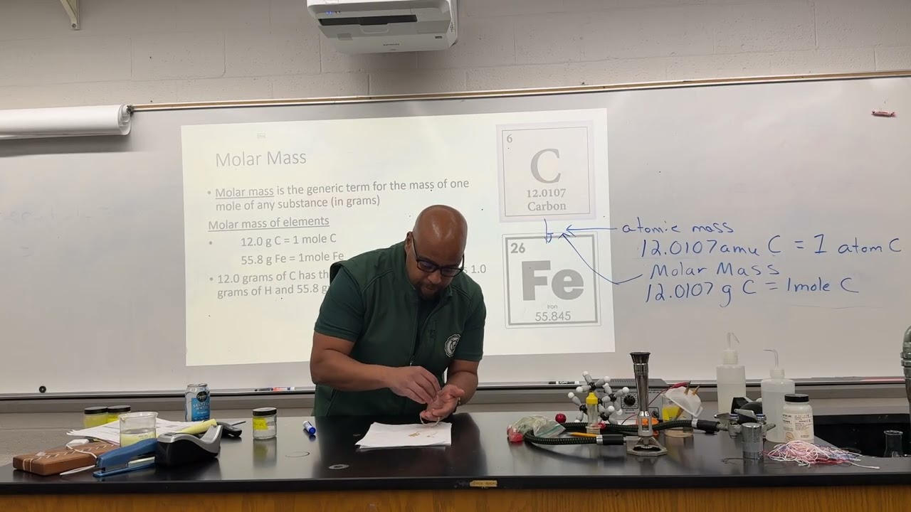 Mole Calculation - Molar Mass (Chapter 8 |Video 3)