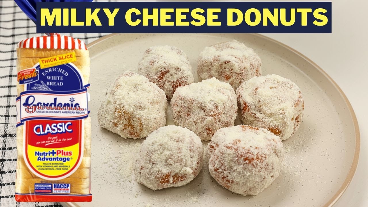 Cheesy Milky Donut | using GARDENIA