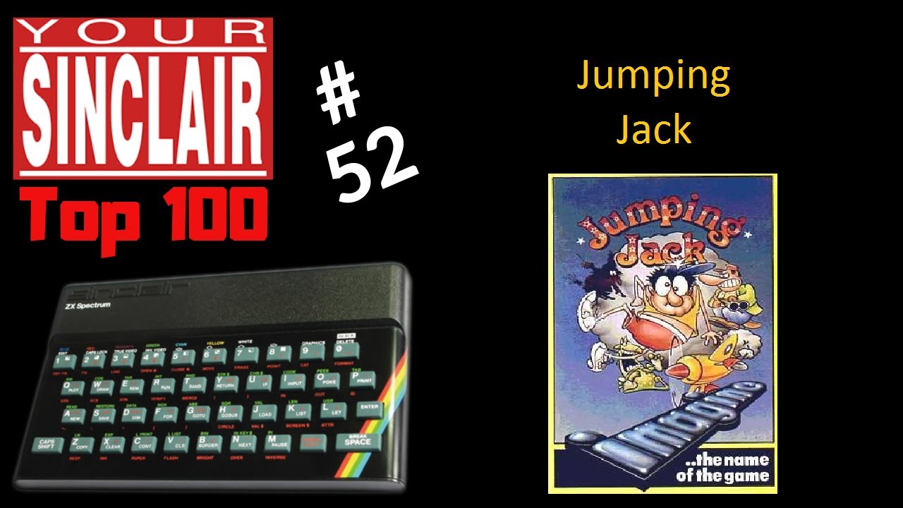 #52 Jumping Jack - Your Sinclair Top 100 Speccy Games