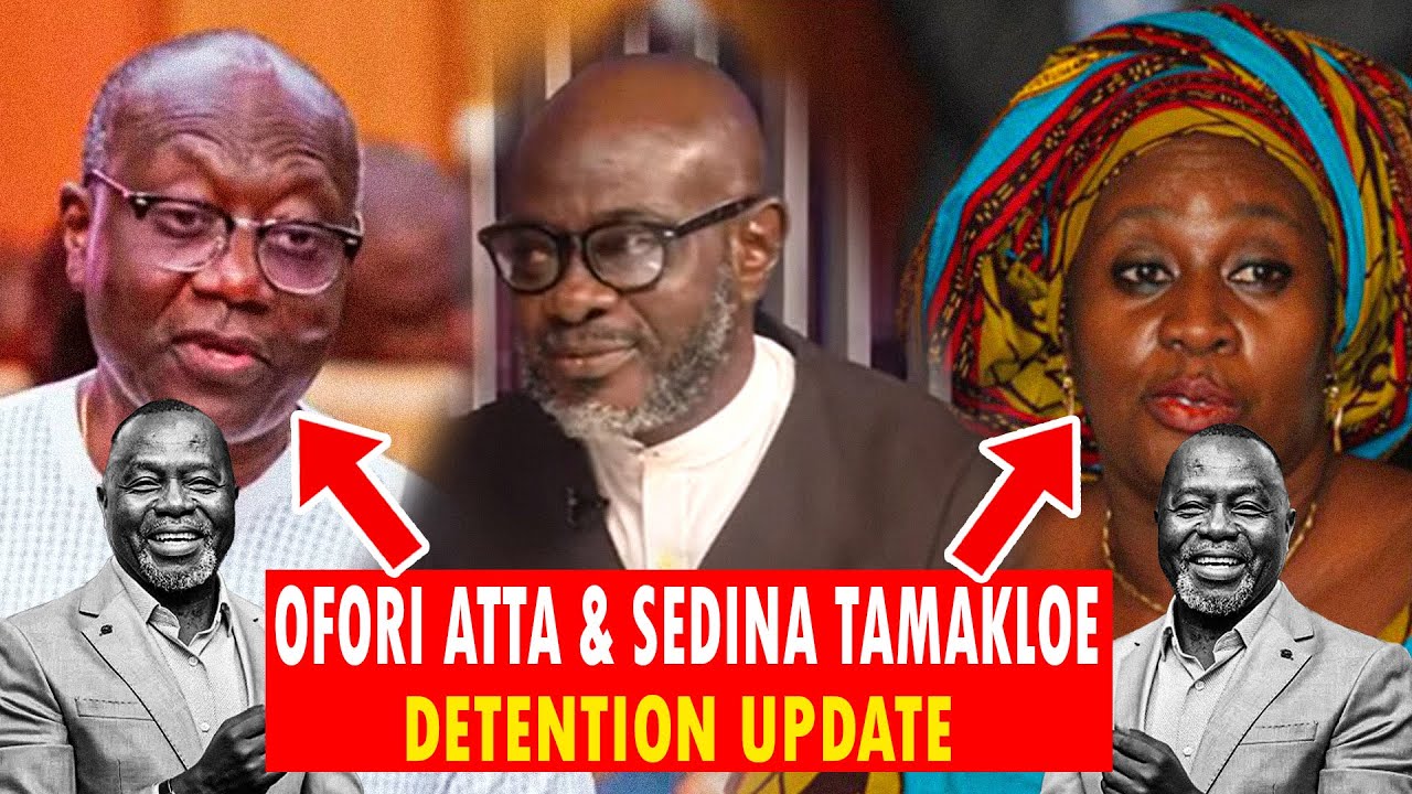 Ken.Ofori Atta and Sedina Tamakloe Detention Update🔥 As Lawyer Frank Davies Clears Air + Attorney