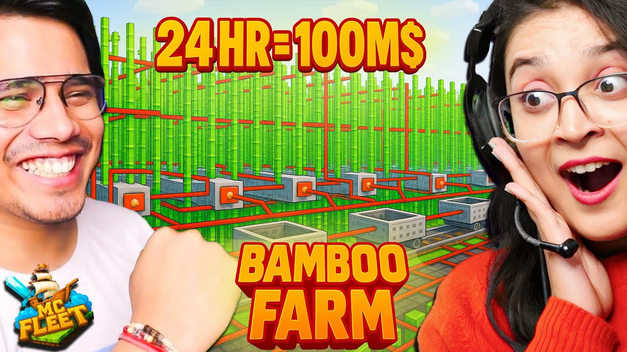 Как я заработал 100 миллионов долларов на BAMBOO FARM на сервере MCFleet!