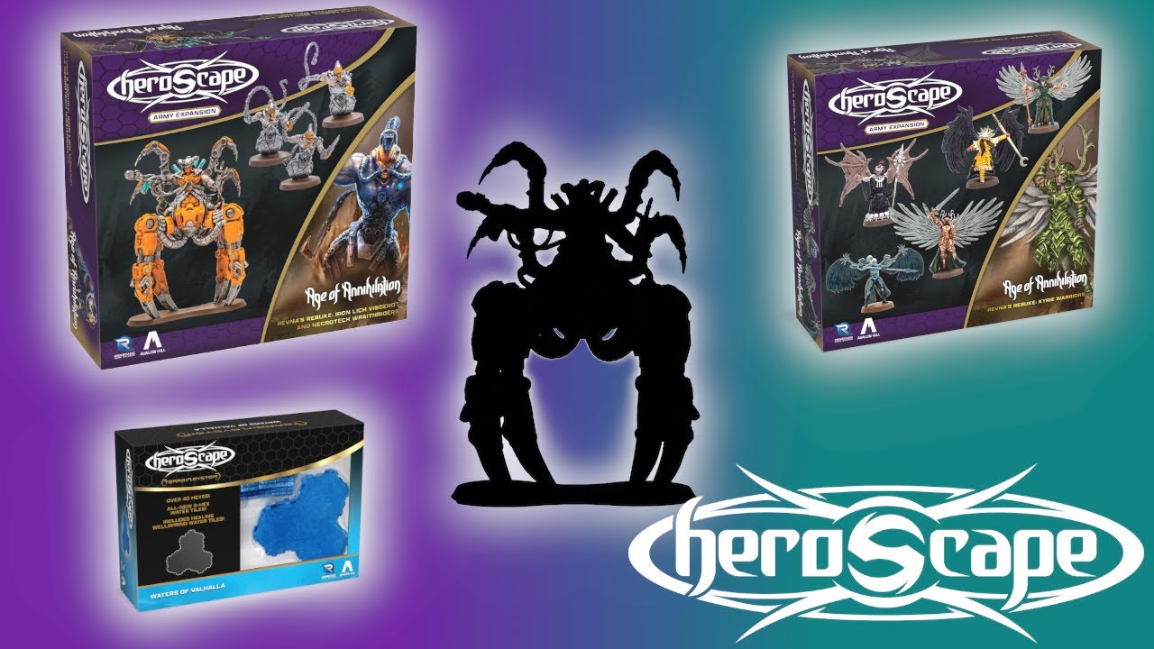 Unboxing HeroScape Wave 2: Revna's  Rebuke!