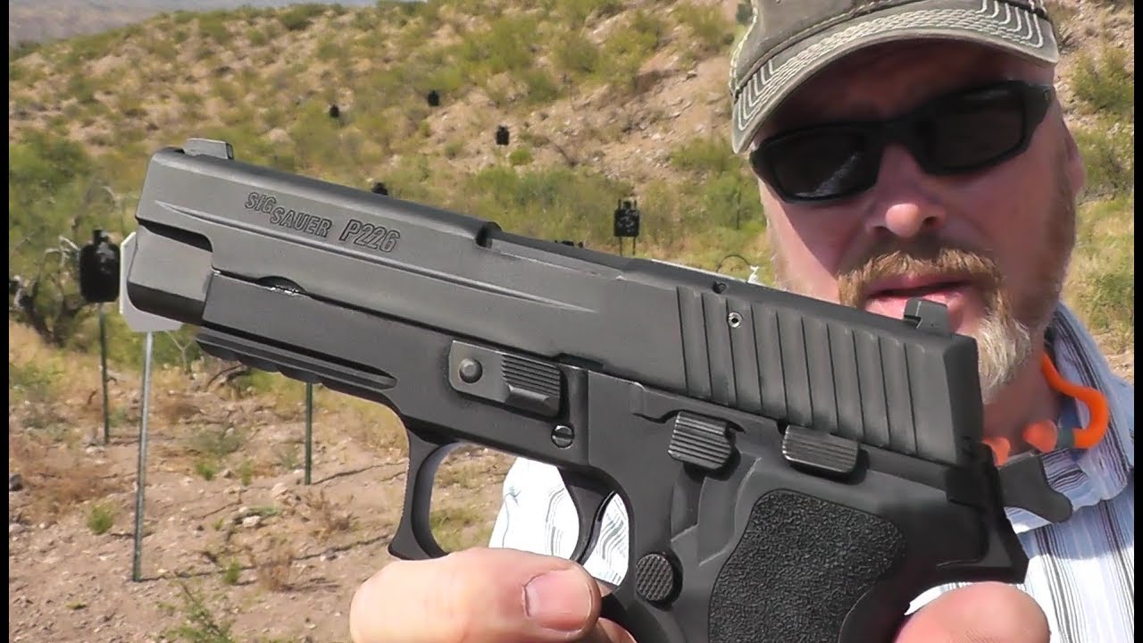 SIG SAUER P226 9mm Para (CA Model) Range Review
