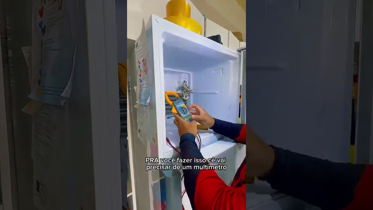 Concerto de geladeira, passo a passo, segue aí e deixa o like