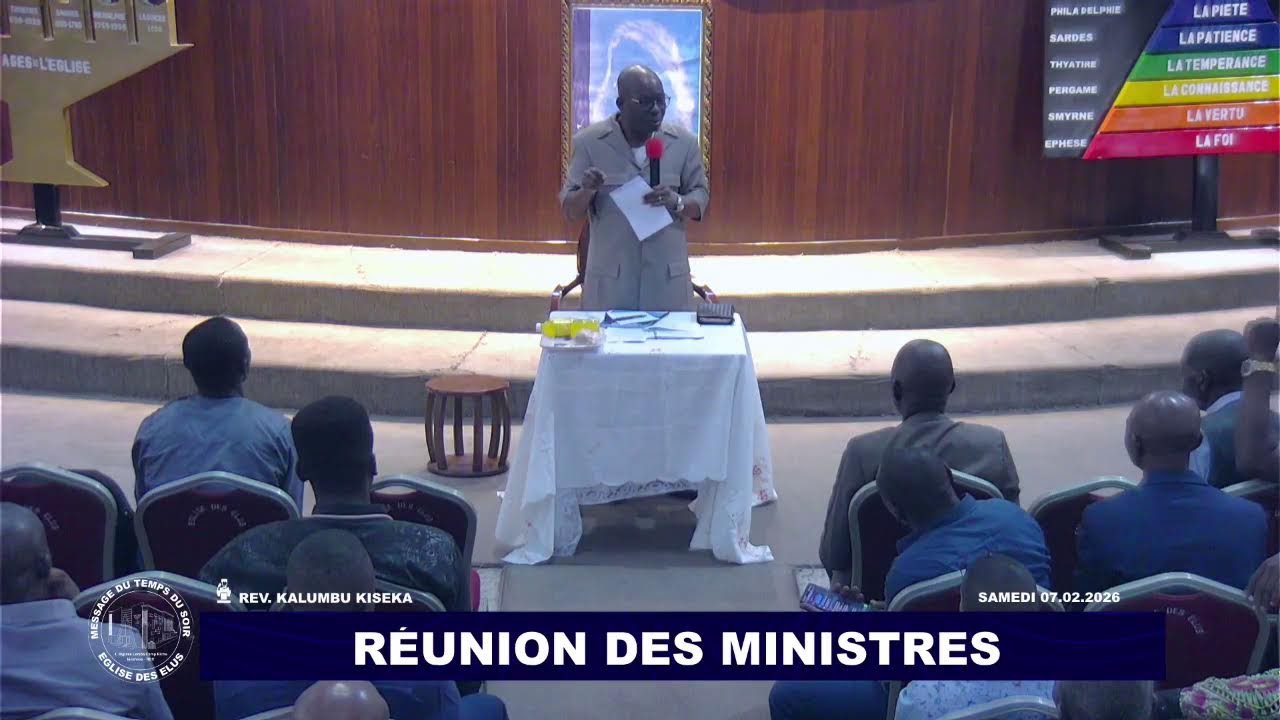 CULTE EN DIRECT EGLISE DES ELUS - REV. KALUMBU KISEKA