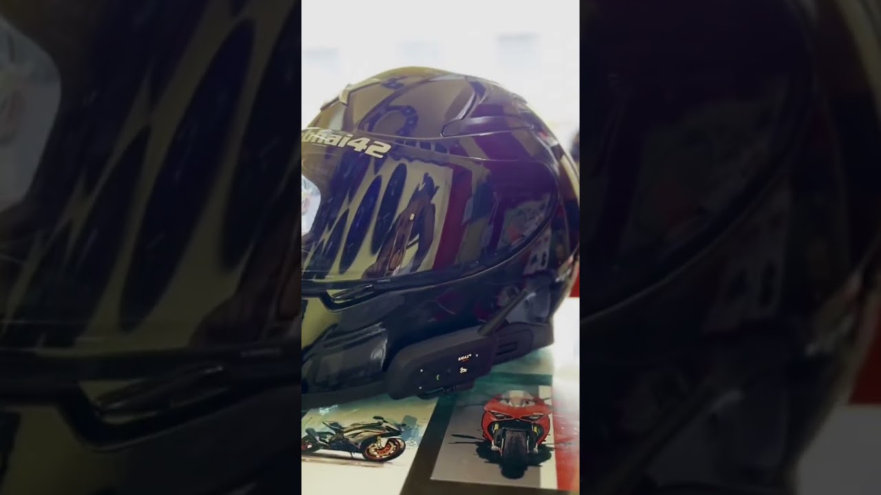 EJAS V6 PRO + #shorts #helmetintercom