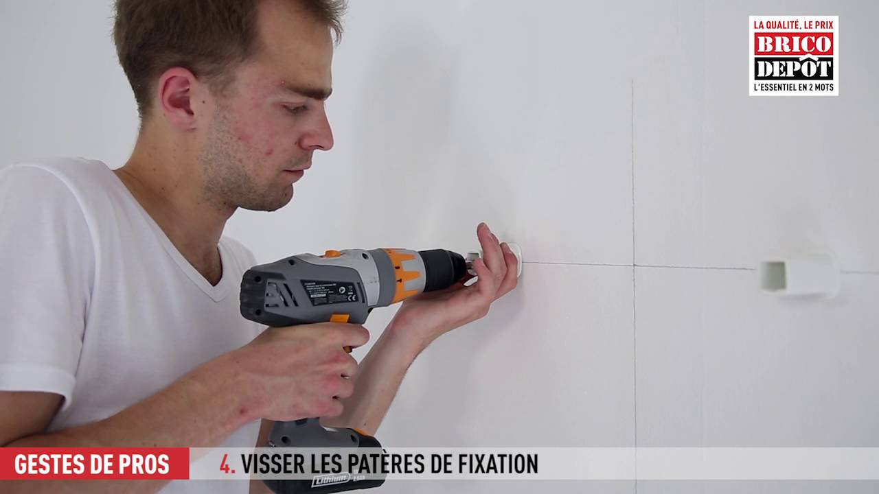 Comment installer un sèche-serviette en 7 étapes – Guide pratique avec Brico Dépôt