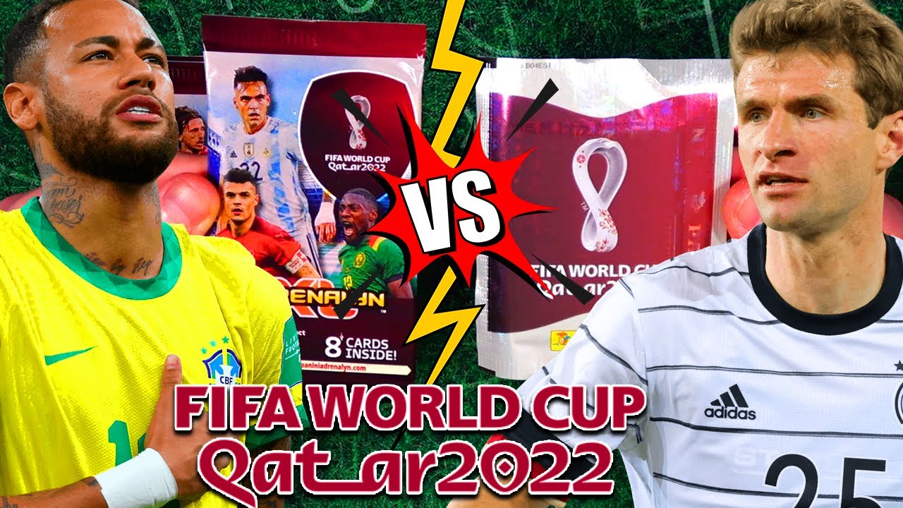 DRAFT CHALLENGE BATTLE KARTEN vs STICKER 😱🔥 Panini FIFA WORLD CUP QATAR 2022 Edition