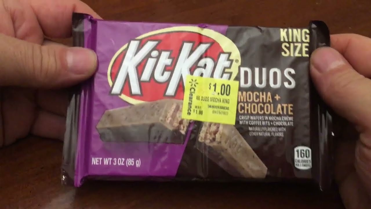 Walmart Clearance KITKAT Mocha Chocolate KING SIZE