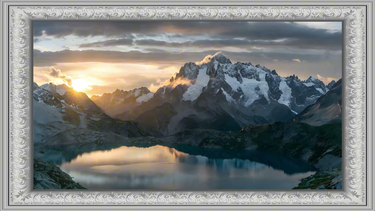 Sliver Frame TV Art 4K | TV Frame Station