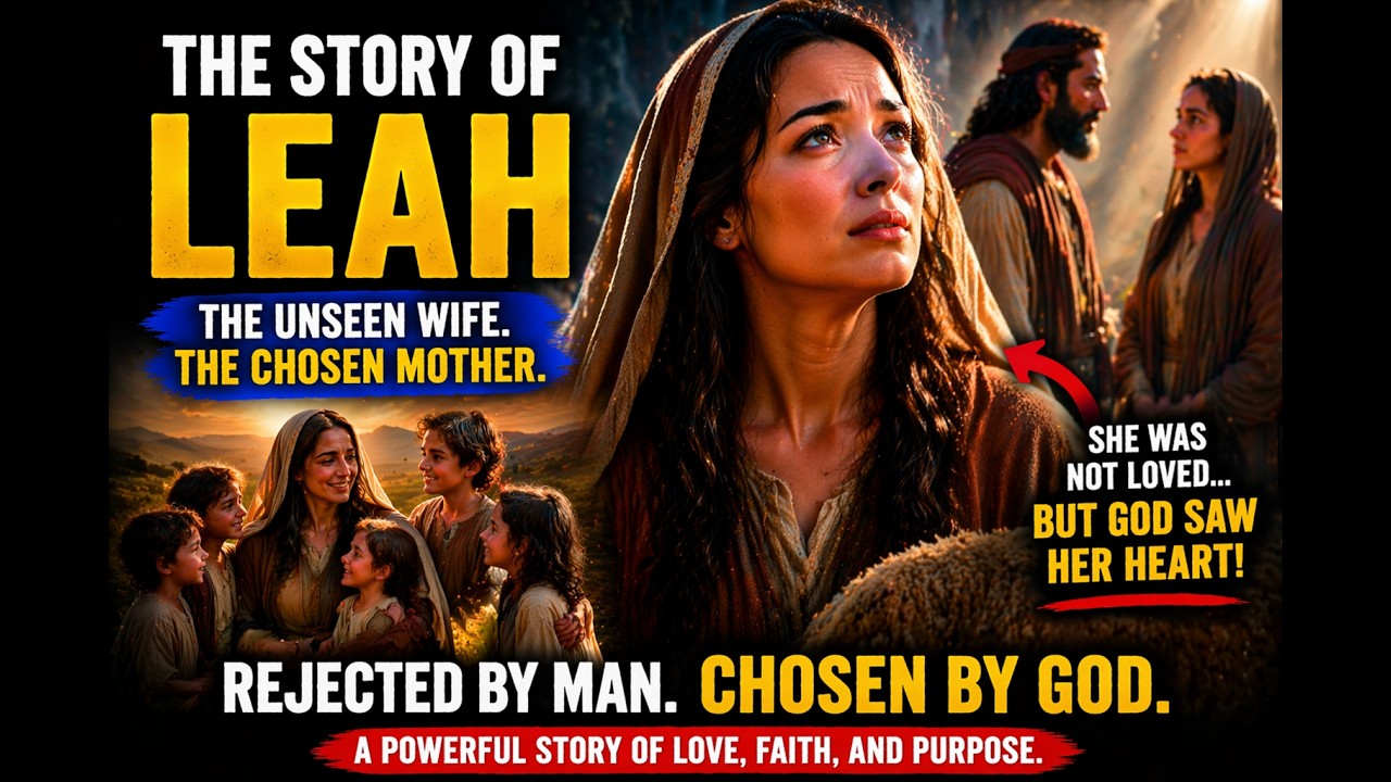 The Story of Leah: The Most Unloved Wife of Jacob ||Most Beloved Woman by God
