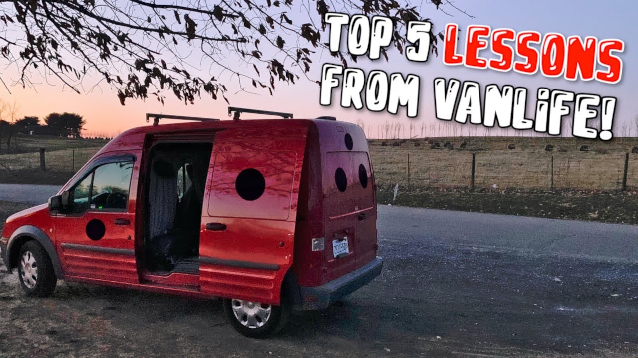 VanLife | Ночь в моём фургоне + Размышления + Распорядок дня перед сном