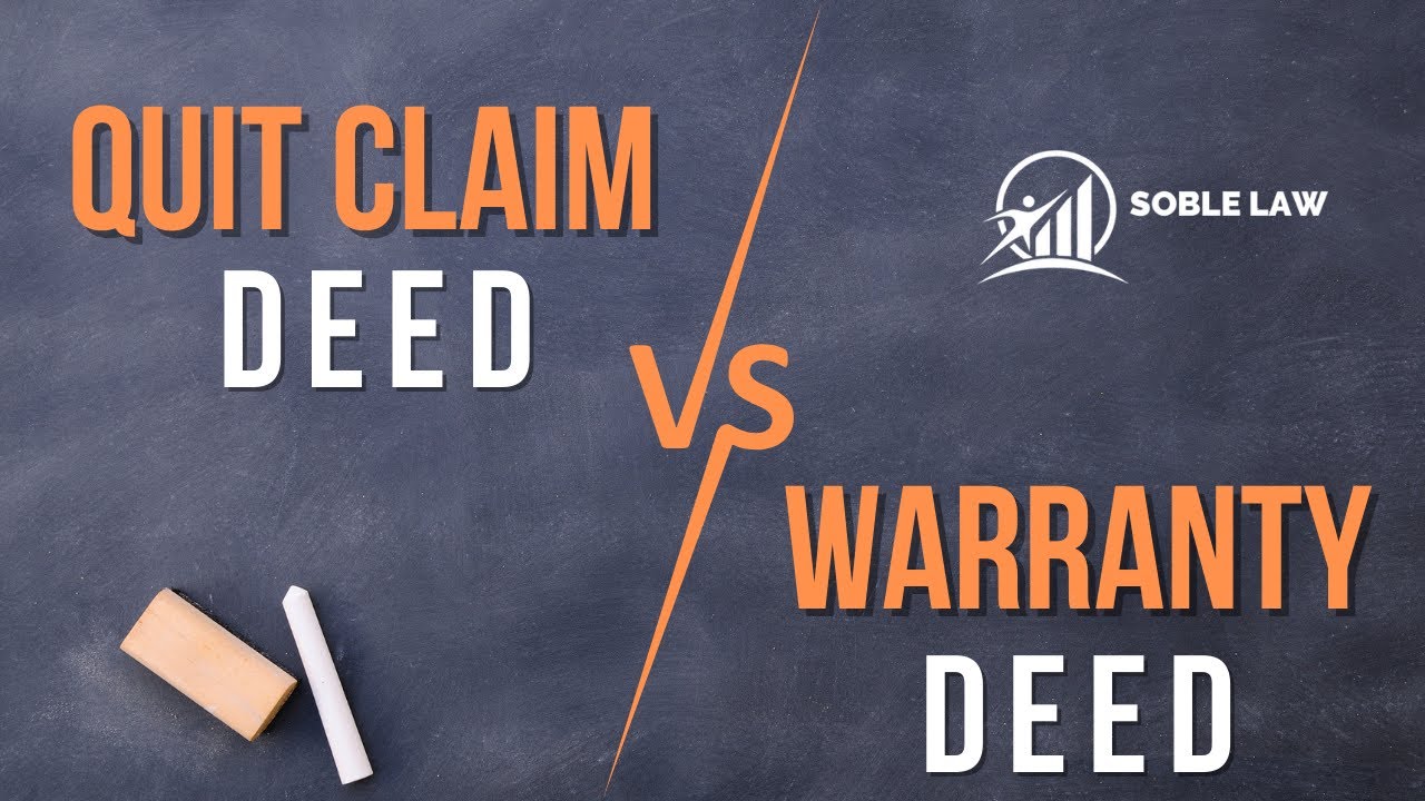 Quitclaim Deed vs. Warranty Deed: Key Differences in Michigan and Ohio