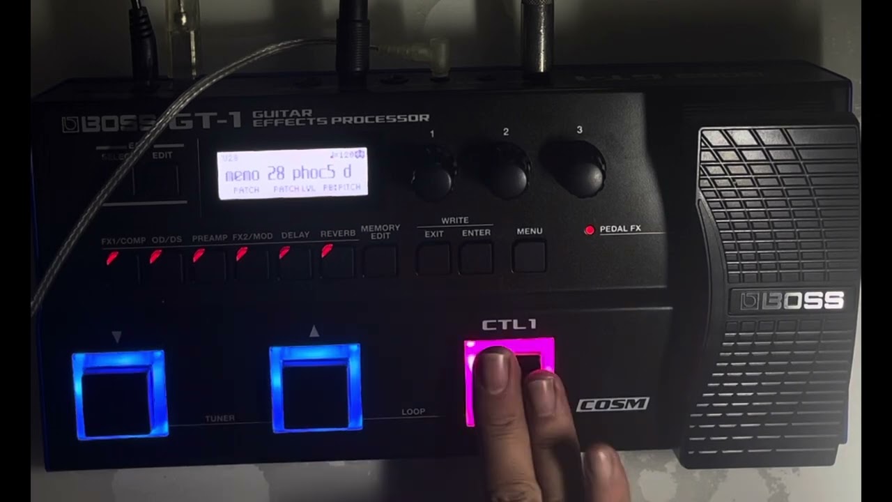 BOSS GT-1 Elektro Bağlama Tonları (Tüm tonlarda transpose) , UZAKTAN YÜKLEME
