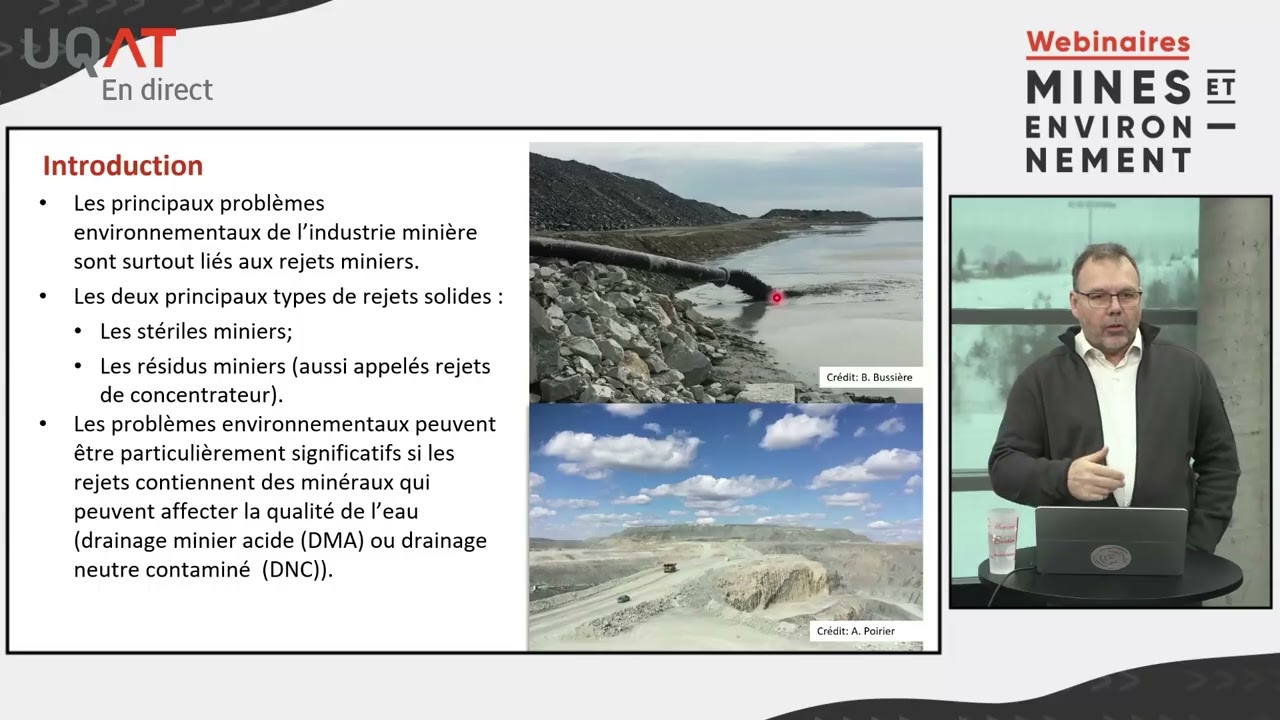Webinaire mines environnement UQAT | Février 2026