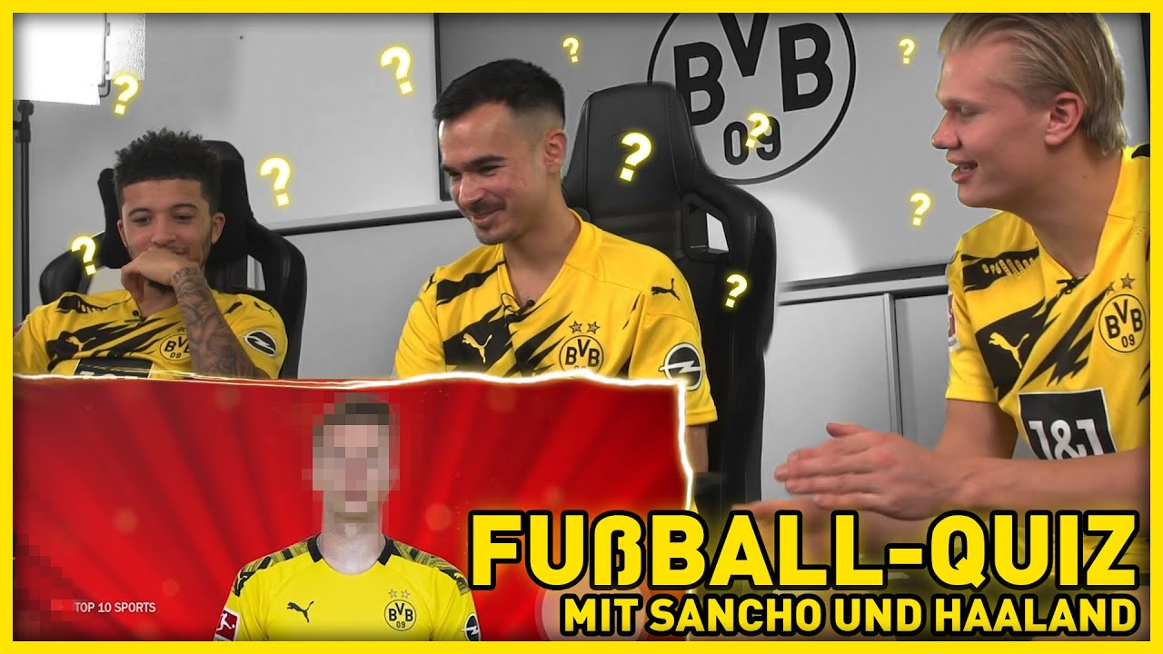 Who is this? | Football-Quiz with Erling Haaland, Jadon Sancho & Erné