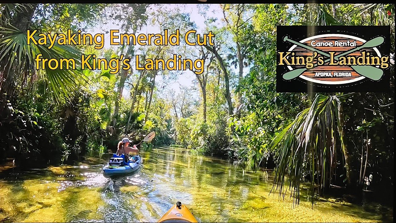 Kayaking Emerald Cut at Kings Landing