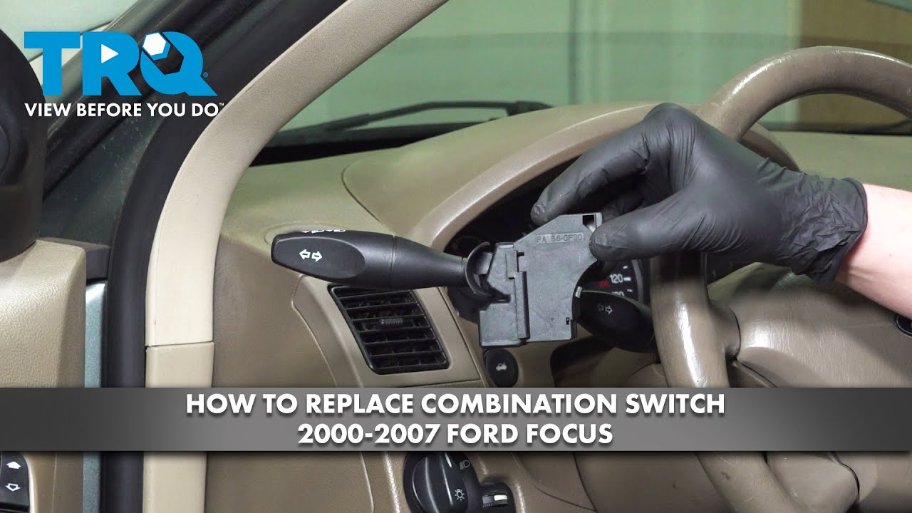 Как заменить комбинированный переключатель Ford Focus 2000-2007